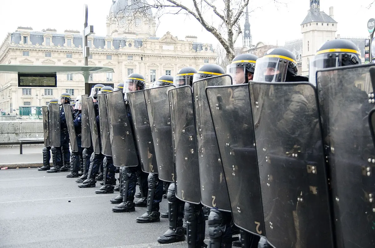 Riot police