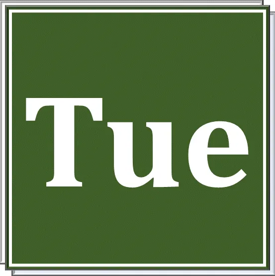 Tuesday